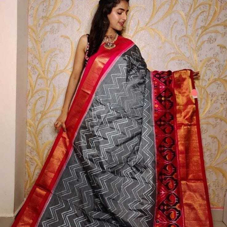 YNF SOFT SILK RRW 03 SILK SAREES WHOLESALE SOFT SILK TRADITIONAL IKAT SAREES MANUFACTURER